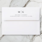 Double Monogramme & Script Back