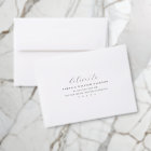 Double Monogramme & Script Back