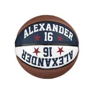 Double Name Personalize Basketball