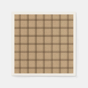 Double Plaid Pattern Napkin