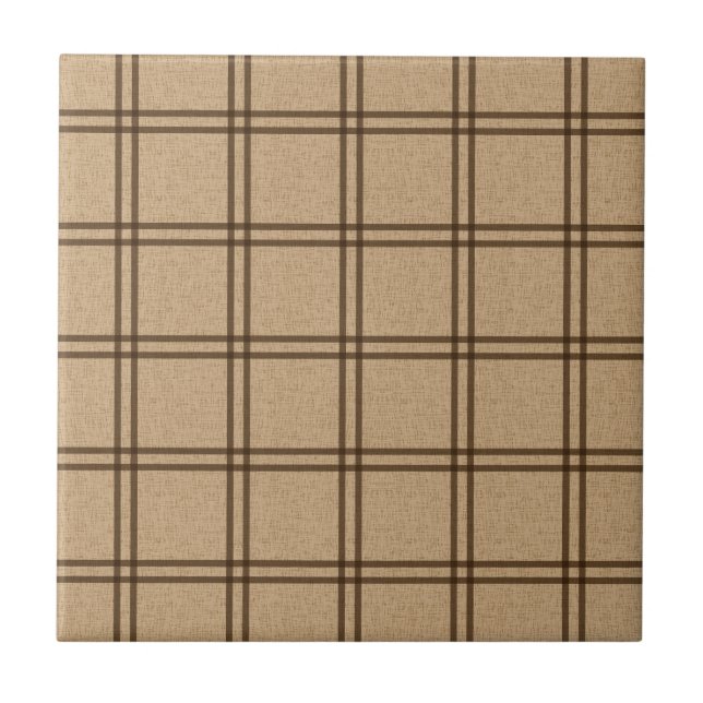 Double Plaid Pattern Tile (Front)