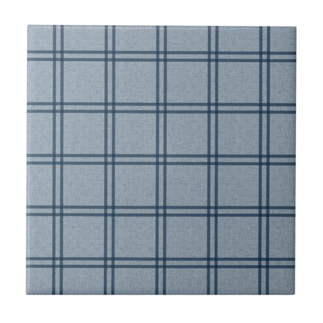 Double Plaid Pattern Tile (Front)
