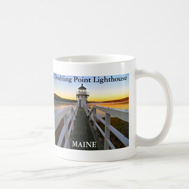 Double Point Lighthouse, Maine Mug (Droite)