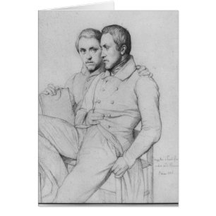 Double portrait de Hippolyte et de Paul Flandrin