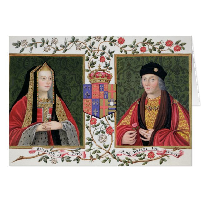 Double portrait of Elizabeth of York (1465-1503) a (Front Horizontal)
