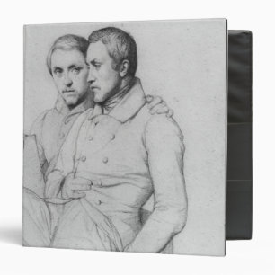 Double portrait of Hippolyte and Paul Flandrin Binder