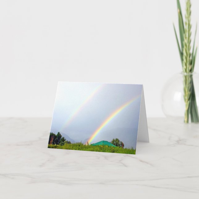 Double Rainbow Card (Front)