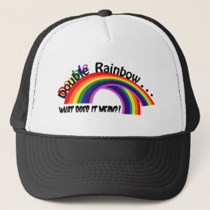 Double Rainbow Hat