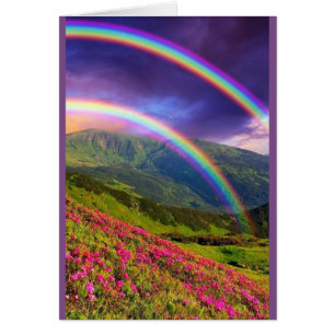 Double Rainbow Landscape