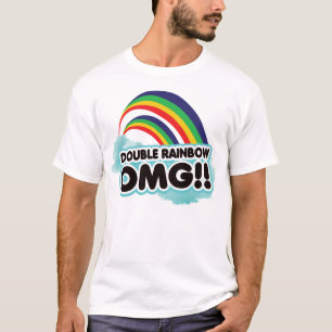 double rainbow OMG! T-Shirt