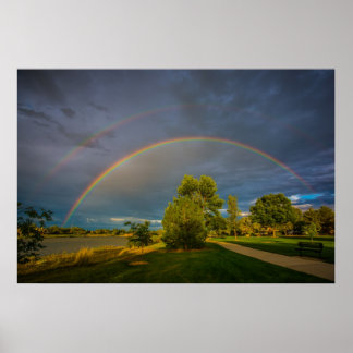 Double Rainbow Poster