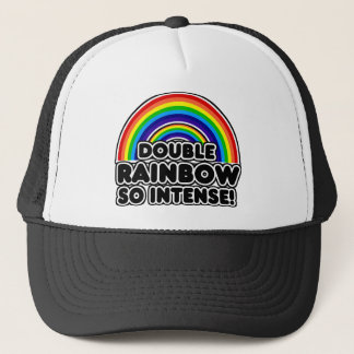 Double Rainbow so Intense Trucker Hat