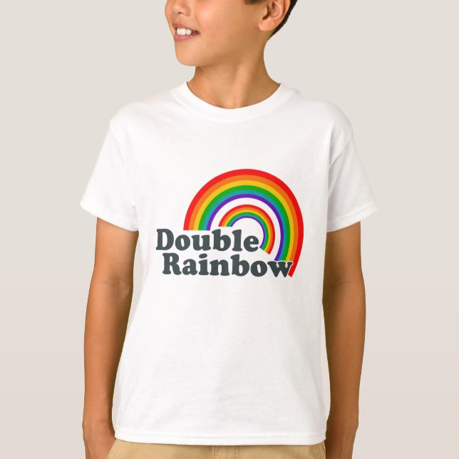 Double Rainbow T-Shirt (Front)