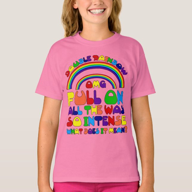 Double Rainbow T-Shirt (Front)