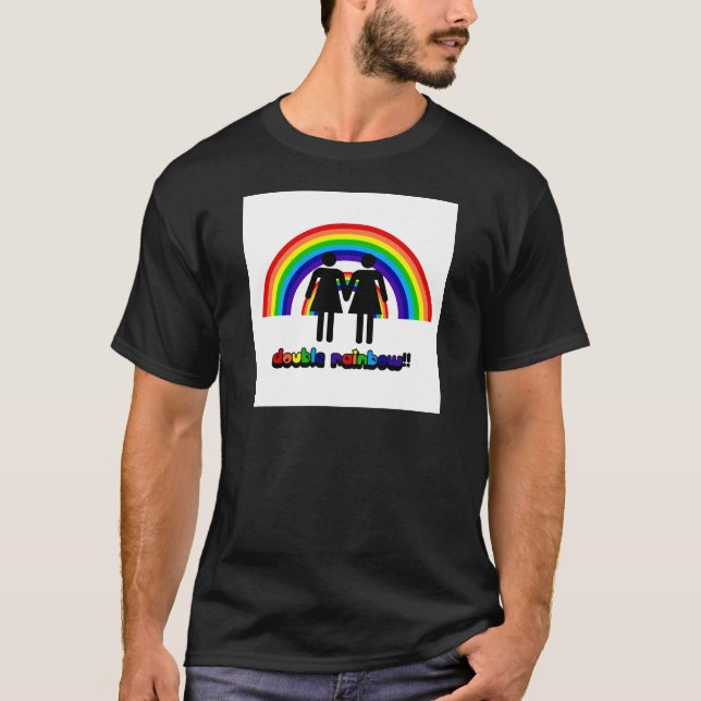 Double Rainbow T-Shirt (Front)
