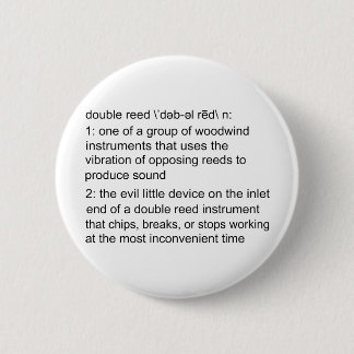 Double Reed Definition 2 Inch Round Button