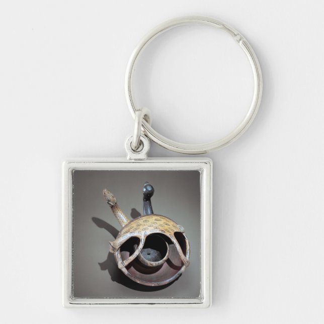 Double serpent bowl keychain (Front)