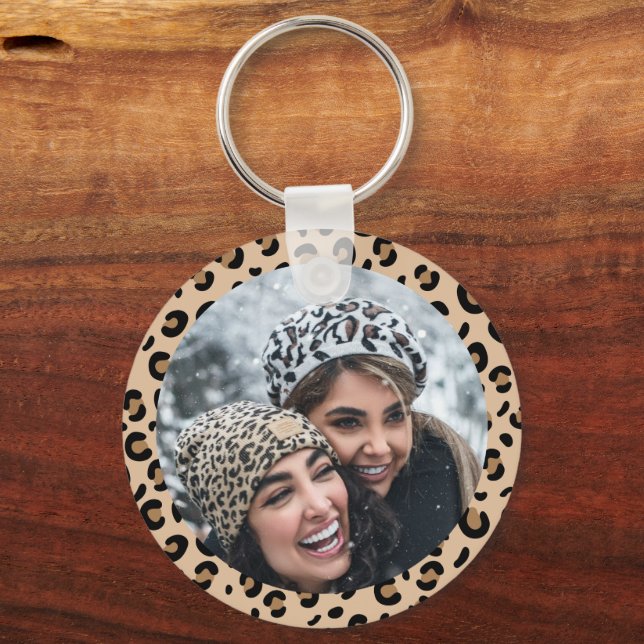 Double Side Photo Friends Keychain (Front)