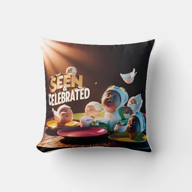 Double-Sided 3D Mom Keepsake: Heart & Tears "Love  Throw Pillow (Front)