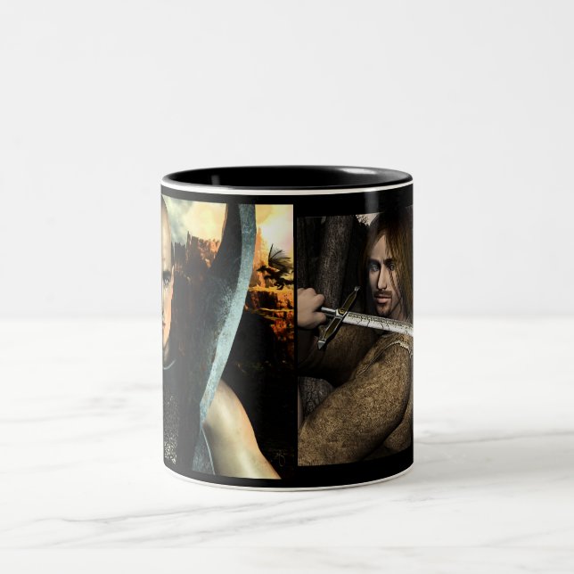 'Double Sided Fantasy' Mug (Center)