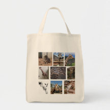 Double Sided Giraffe Tote