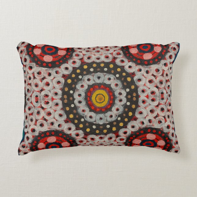 Double-Sided Kaleidoscope Tote – One-of-a-Kind  Accent Pillow (Front)