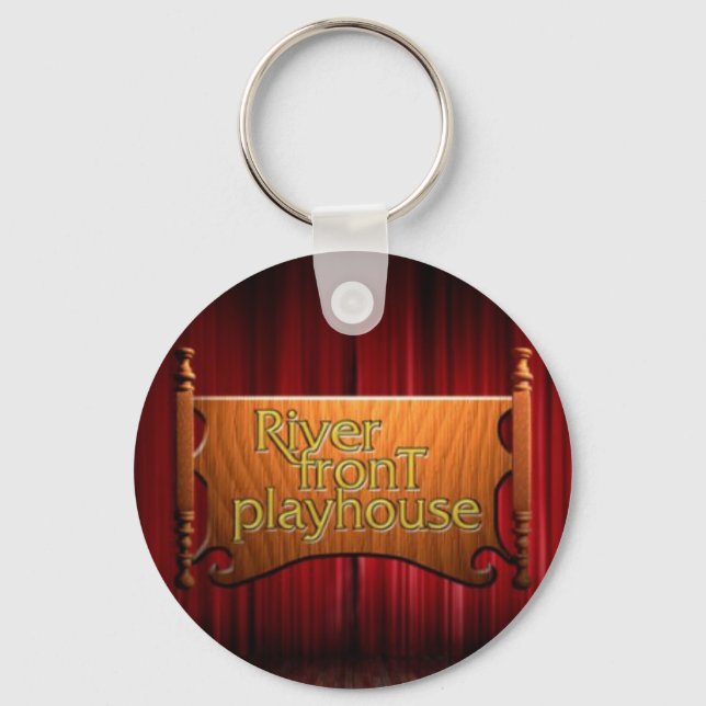 double sided logo key chain (Front)