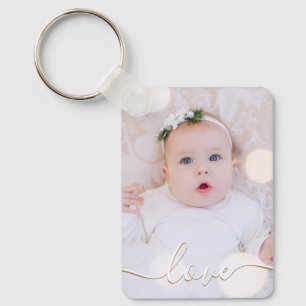 Double Sided Photo Aluminum Keychain