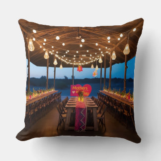 Double-Sided Pillow Design: Bohemian Mother's Day