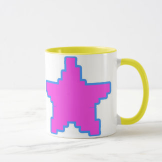 Double Sided Pixel Star Mug