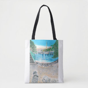 Double Sided Print Secret Beach Tote Bag