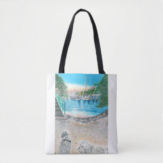 Double Sided Print Secret Beach Tote Bag