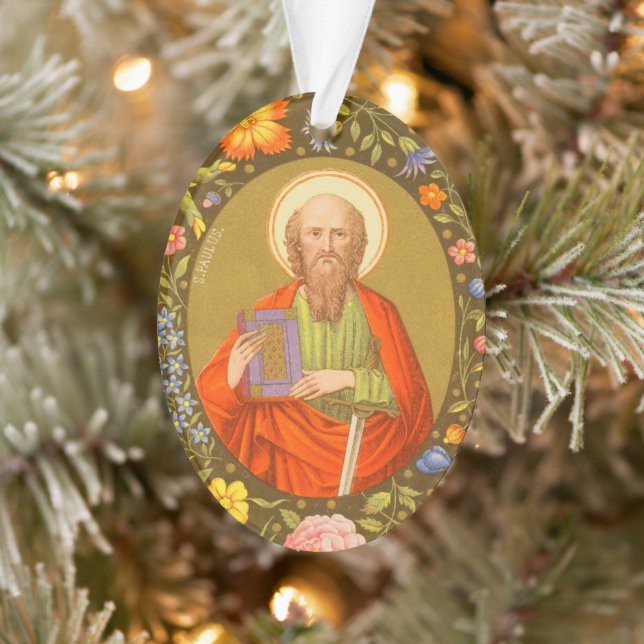Double-sided St. Paul (PM 06) Acrylic Ornament (Tree)