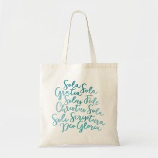 Double-Sided The Five Solas Tote Bag
