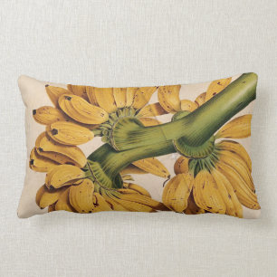 double sided vintage tropical pillow