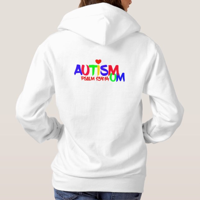 double sided Women's Basic Hooded Sweatshirt (Back)