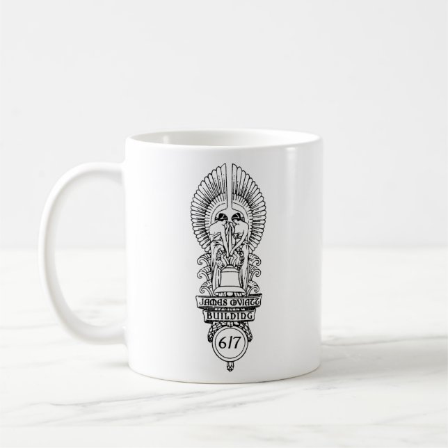Double-sized Oviatt Building logo Coffee Mug (Left)