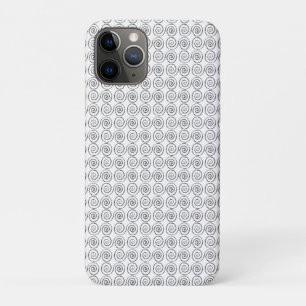 Double Spiral Celtic Pattern iPhone 11 Pro Case