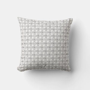 Double Spiral Celtic Pattern Throw Pillow
