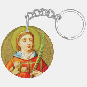 Double St. Stephen the ProtoMartyr (SNV 26) Keychain