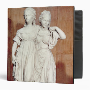 Double statue of the Princesses Louise (1776-1810) Binder