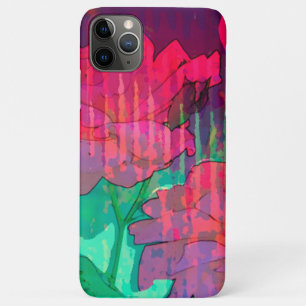 Double Take Rose Abstract Design iPhone 11 Pro Max Case