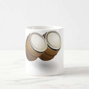 Double tasse de bongos