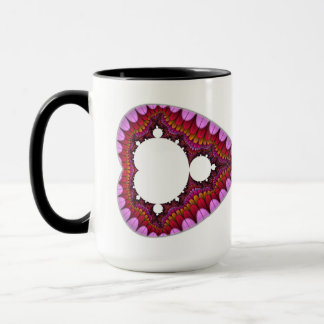 Double tasse de coeur de Mandelbrot