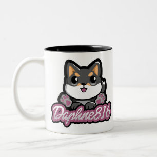 Double tasse dégrossie de Daphne 816