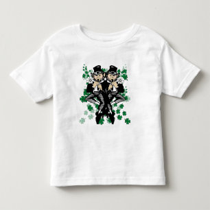 Double The Luck Leprechaun Toddler T-shirt