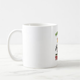 Double Toil Trouble Cauldron Halloween Black Cat P Coffee Mug
