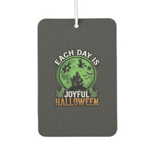 Double Toil Trouble Witch Pumpkin Halloween Cobweb Air Freshener
