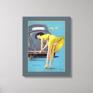 Double Trouble Canvas Print