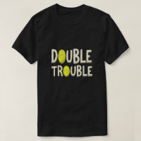 Double Trouble Funny Tennis Balls
